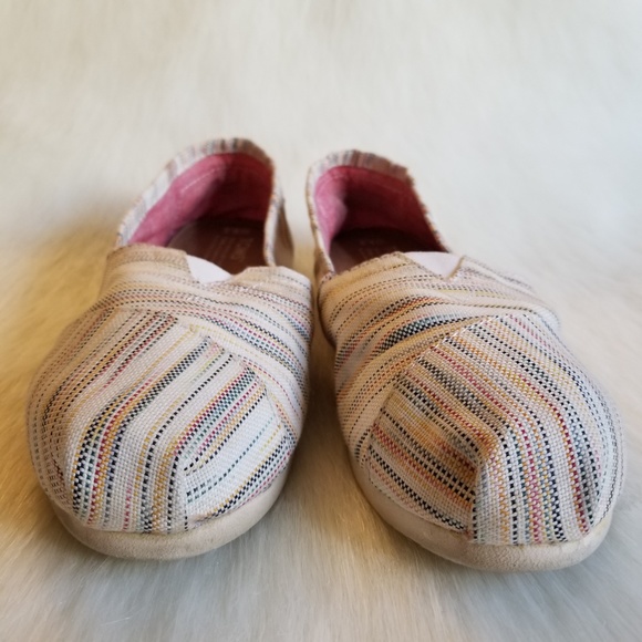 TOMS | Multi-Colored Canvas Slip-On - Picture 2 of 7